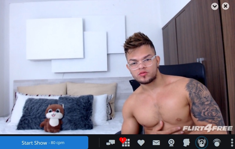 Flirt4Free lets you fund your live chats with its cam boys using bitcoin