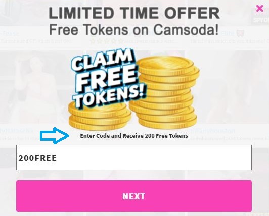 CamSoda offers promotions and bonuses throughout the year, including major holidays