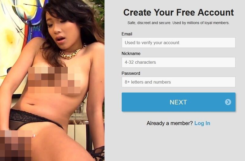 Sign up to Streamate with username, Email and password