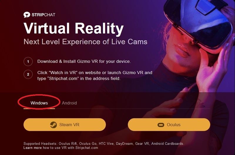 Stripchat has exciting VR chat rooms